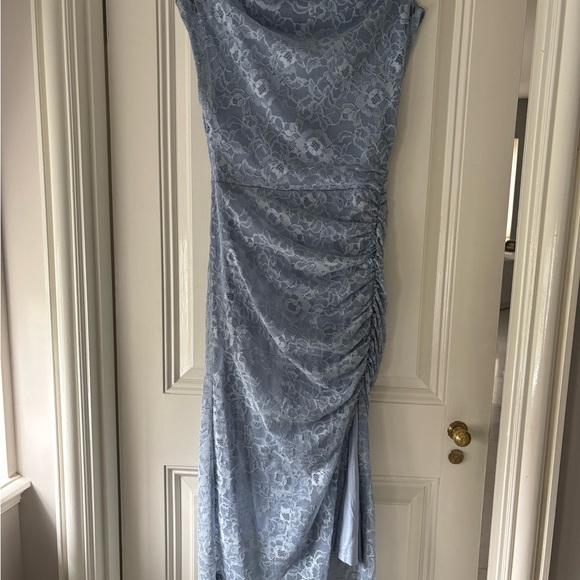 Anthropologie Blue Lace Dress - Picture 2 of 11